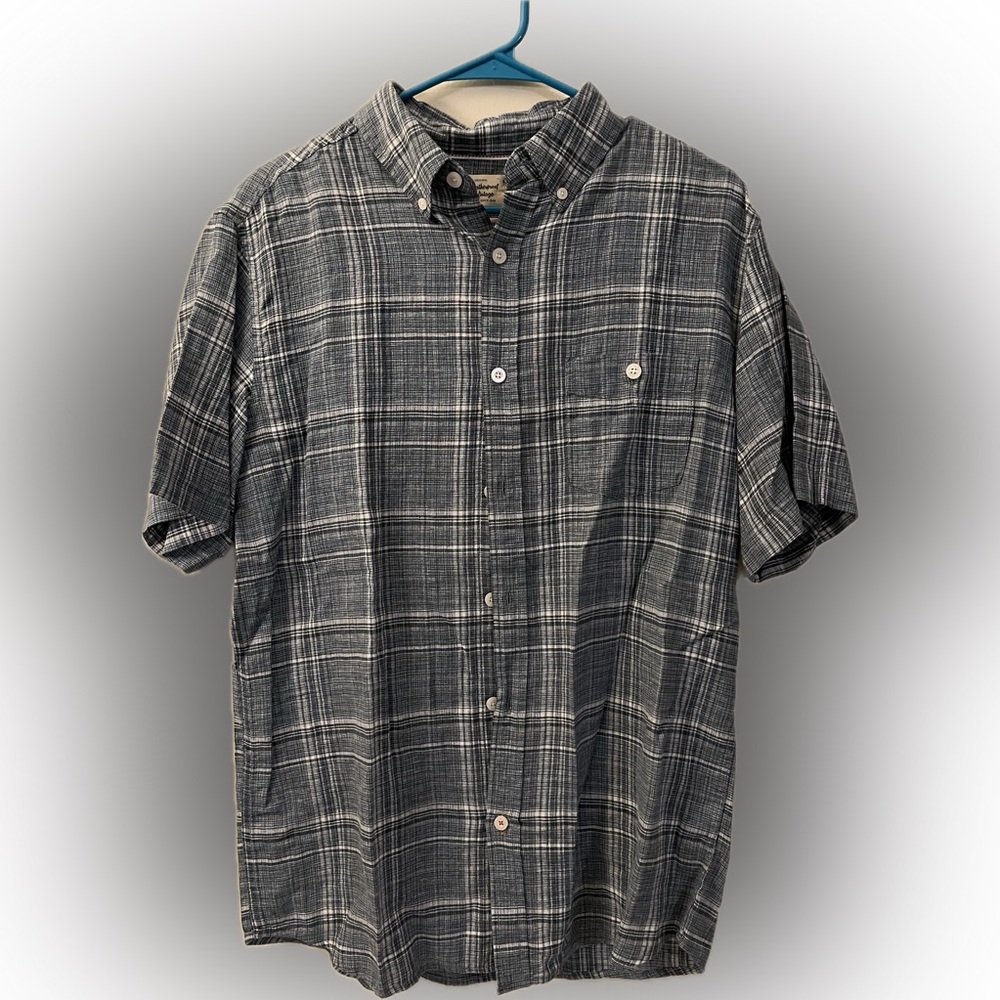 Original Weatherproof Vintage Plaid Button-Down Shirt